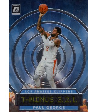 Panini Donruss Optic 2019-2020 T-Minus 3, 2, 1, Paul George (Los Angeles Clippers)